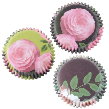 Cupcake Baking Cases - Country Garden